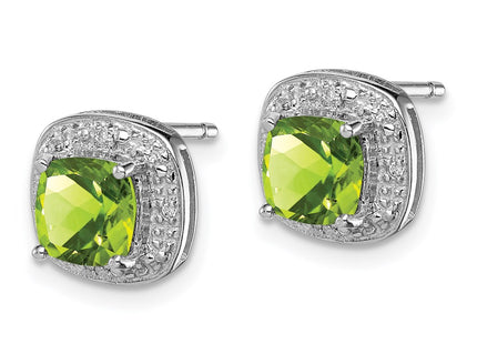 Sterling Silver Earrings Style QDX845 - Classique Jewelry Inc.