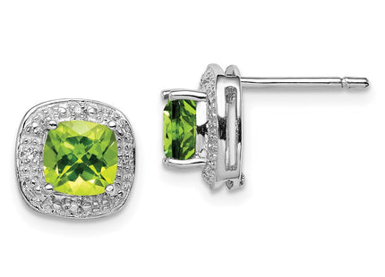 Sterling Silver Earrings Style QDX845 - Classique Jewelry Inc.