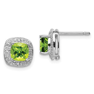 Sterling Silver Earrings Style QDX845 - Classique Jewelry Inc.