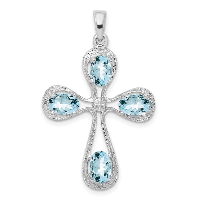 Sterling Silver Pendants Style QDX885 - Classique Jewelry Inc.