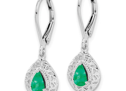 Sterling Silver Earrings Style QE10017E - Classique Jewelry Inc.