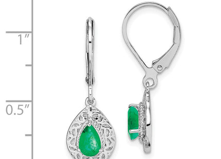 Sterling Silver Earrings Style QE10017E - Classique Jewelry Inc.
