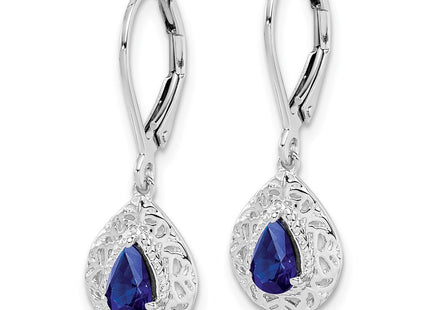 Sterling Silver Earrings Style QE10017S - Classique Jewelry Inc.