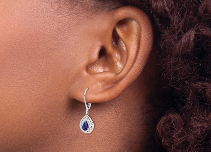 Sterling Silver Earrings Style QE10017S - Classique Jewelry Inc.