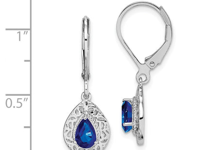 Sterling Silver Earrings Style QE10017S - Classique Jewelry Inc.