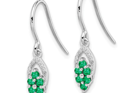 Sterling Silver Earrings Style QE10101E - Classique Jewelry Inc.