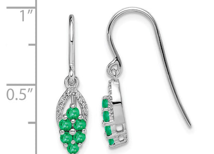 Sterling Silver Earrings Style QE10101E - Classique Jewelry Inc.