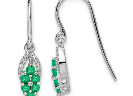 Sterling Silver Earrings Style QE10101E - Classique Jewelry Inc.