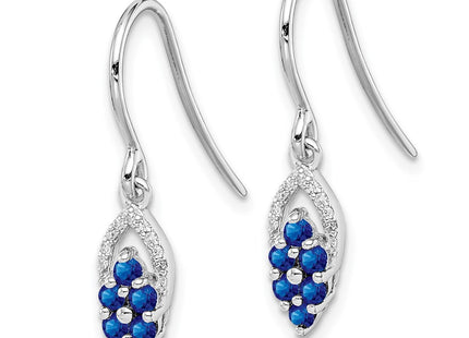 Sterling Silver Earrings Style QE10101S - Classique Jewelry Inc.