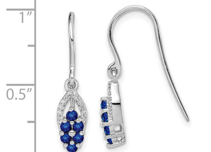 Sterling Silver Earrings Style QE10101S - Classique Jewelry Inc.