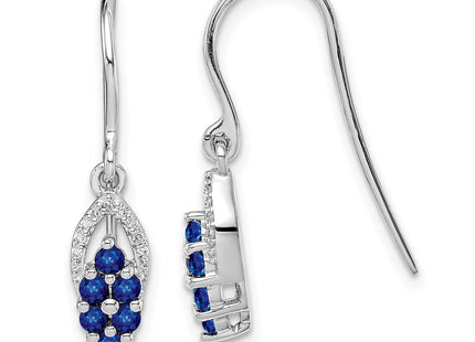 Sterling Silver Earrings Style QE10101S - Classique Jewelry Inc.