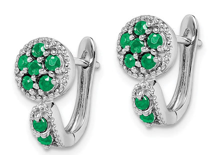 Sterling Silver Earrings Style QE10113E - Classique Jewelry Inc.