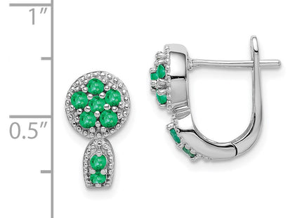 Sterling Silver Earrings Style QE10113E - Classique Jewelry Inc.