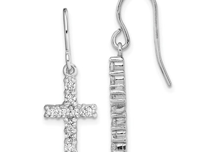 Sterling Silver Earrings Style QE1012 - Classique Jewelry Inc.