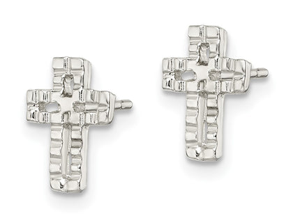 Sterling Silver Earrings Style QE102 - Classique Jewelry Inc.