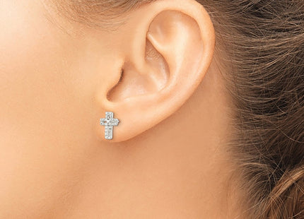 Sterling Silver Earrings Style QE102 - Classique Jewelry Inc.