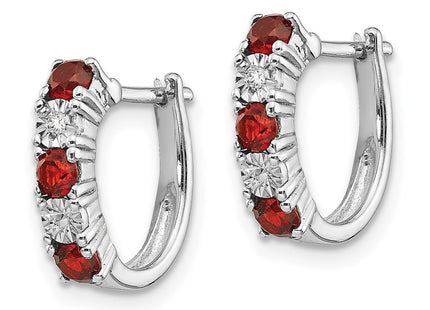 Sterling Silver Earrings Style QE10209GA - Classique Jewelry Inc.
