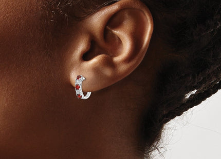 Sterling Silver Earrings Style QE10209GA - Classique Jewelry Inc.