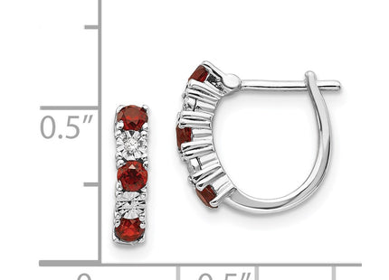 Sterling Silver Earrings Style QE10209GA - Classique Jewelry Inc.