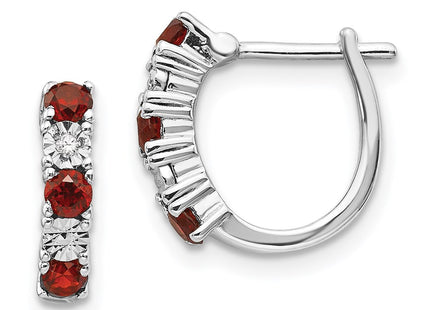 Sterling Silver Earrings Style QE10209GA - Classique Jewelry Inc.