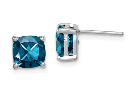 Sterling Silver Earrings Style QE10322BT - Classique Jewelry Inc.