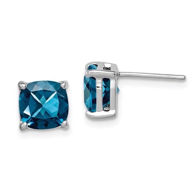 Sterling Silver Earrings Style QE10322BT - Classique Jewelry Inc.