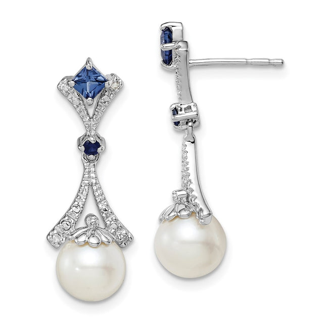Sterling Silver Jewelry Style QE10326 - Classique Jewelry Inc.