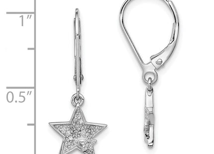 Sterling Silver Earrings Style QE10417 - Classique Jewelry Inc.
