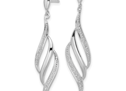 Sterling Silver Earrings Style QE10544 - Classique Jewelry Inc.