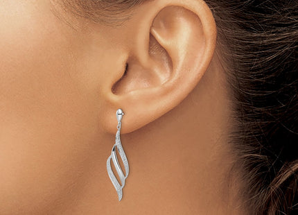 Sterling Silver Earrings Style QE10544 - Classique Jewelry Inc.