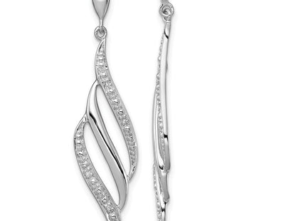 Sterling Silver Earrings Style QE10544 - Classique Jewelry Inc.