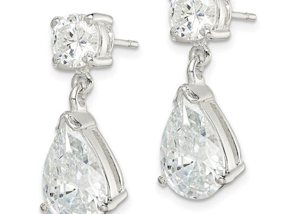 Sterling Silver Earrings Style QE1058 - Classique Jewelry Inc.