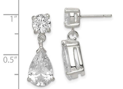 Sterling Silver Earrings Style QE1058 - Classique Jewelry Inc.
