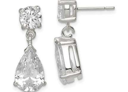 Sterling Silver Earrings Style QE1058 - Classique Jewelry Inc.