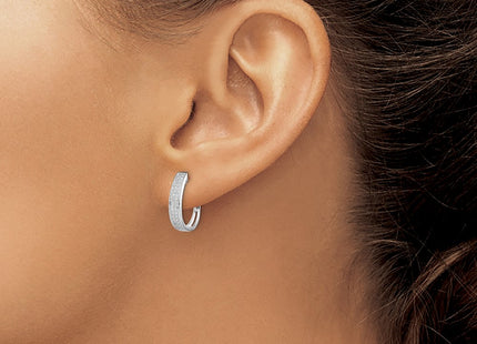 Sterling Silver Earrings Style QE10633 - Classique Jewelry Inc.