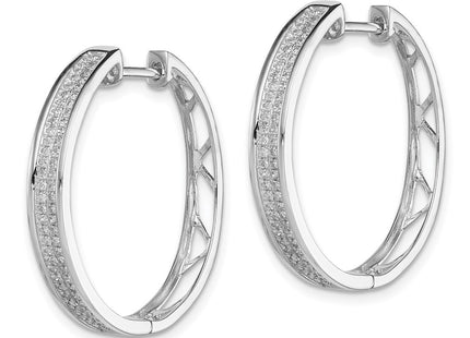 Sterling Silver Earrings Style QE10639 - Classique Jewelry Inc.