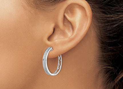 Sterling Silver Earrings Style QE10639 - Classique Jewelry Inc.