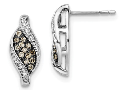 Sterling Silver Earrings Style QE10701 - Classique Jewelry Inc.