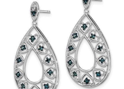 Sterling Silver Earrings Style QE10712 - Classique Jewelry Inc.