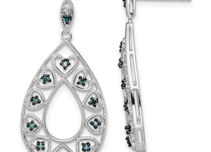 Sterling Silver Earrings Style QE10712 - Classique Jewelry Inc.
