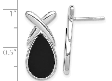 Sterling Silver Earrings Style QE1074 - Classique Jewelry Inc.