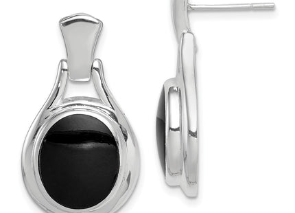 Sterling Silver Earrings Style QE1075 - Classique Jewelry Inc.