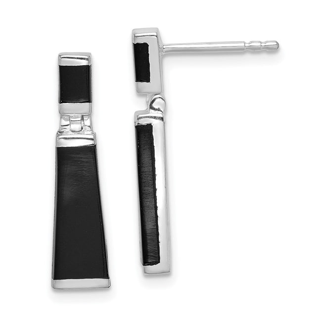 Sterling Silver Earrings Style QE1077 - Classique Jewelry Inc.