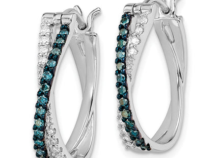 Sterling Silver Earrings Style QE10783 - Classique Jewelry Inc.
