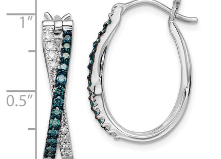 Sterling Silver Earrings Style QE10783 - Classique Jewelry Inc.