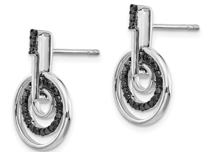 Sterling Silver Earrings Style QE10855 - Classique Jewelry Inc.