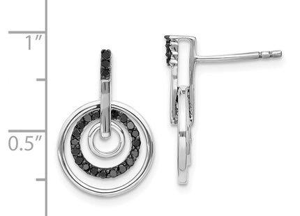 Sterling Silver Earrings Style QE10855 - Classique Jewelry Inc.