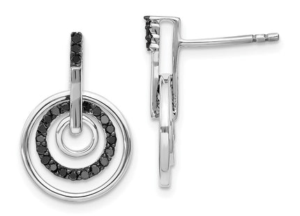 Sterling Silver Earrings Style QE10855 - Classique Jewelry Inc.