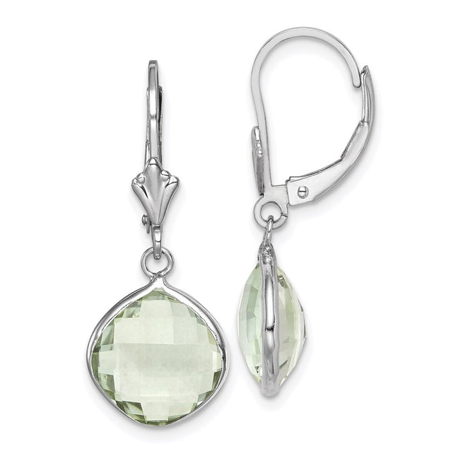 Sterling Silver Earrings Style QE10945AG - Classique Jewelry Inc.