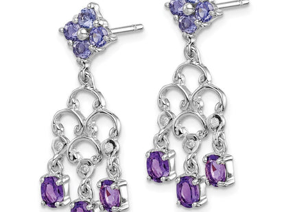 Sterling Silver Earrings Style QE10977X - Classique Jewelry Inc.